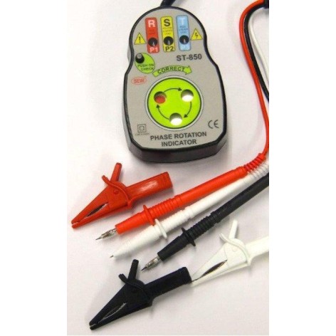 Indicador de secuencia de fase ST-850-A