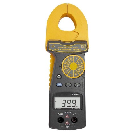 Pinza amperimétrica de fugas DL-9954
