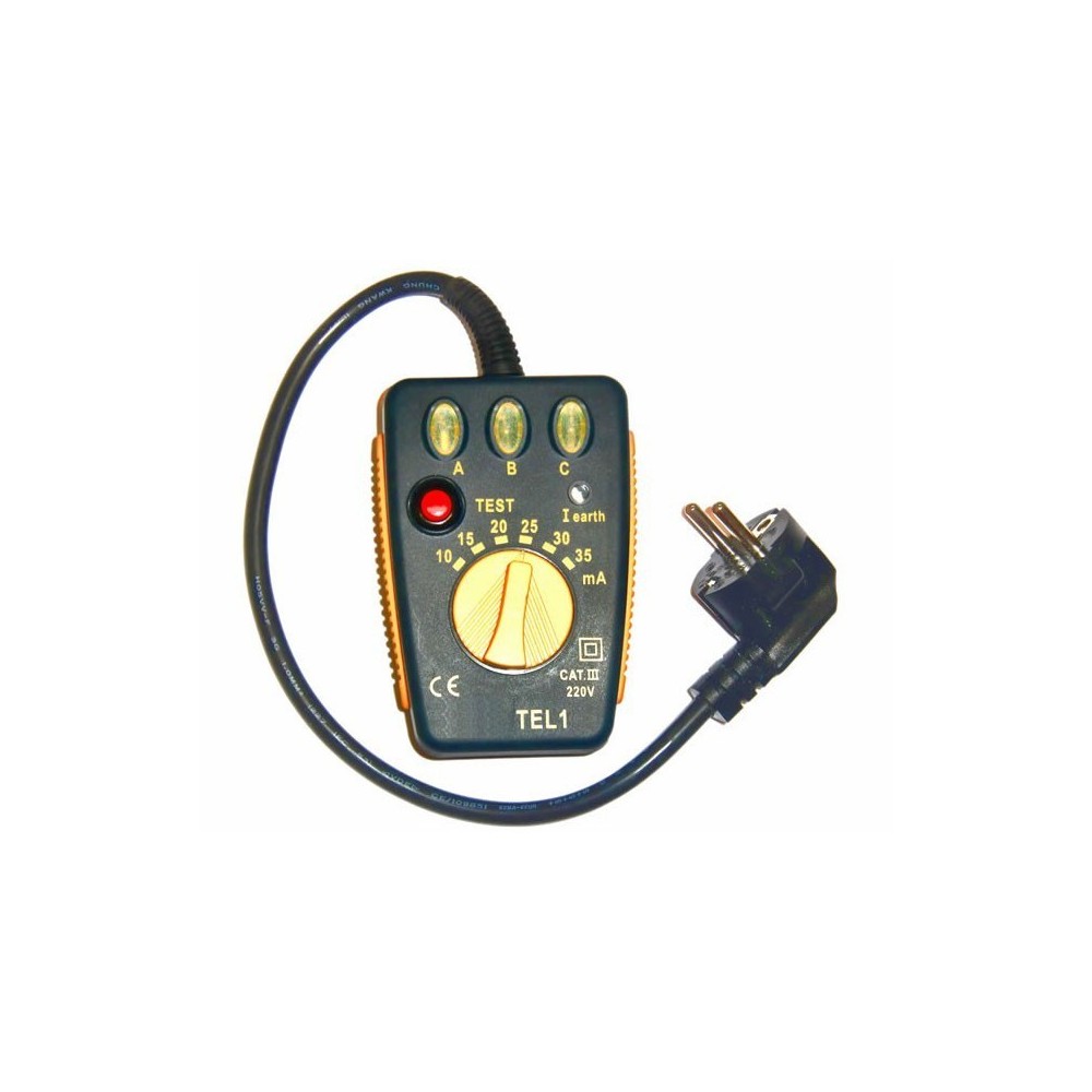 Comprobador de diferenciales Hibok TEL-1