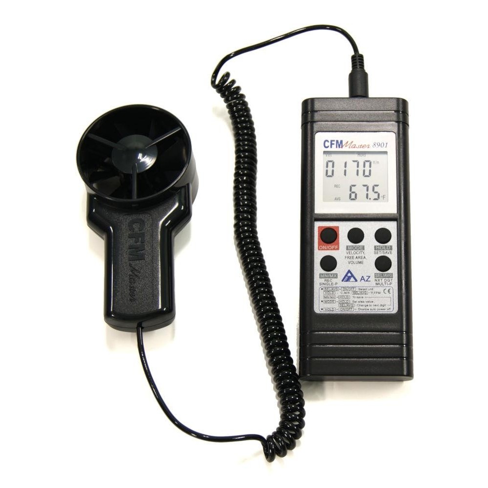 Anemómetro digital AM-8901