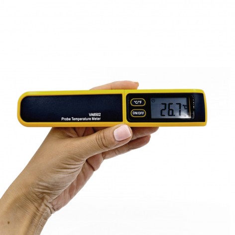 Termómetro digital portátil VA6502