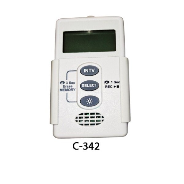 Registrador de temperatura y humedad C-342 + C345