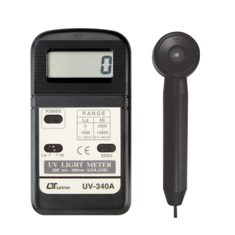 Medidor de radiación ultravioleta UV-340A
