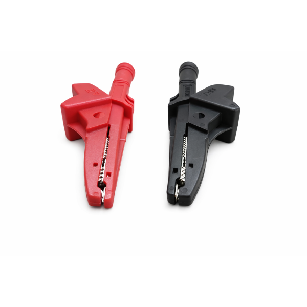 Pinzas cocodrilo AL-23CA (Roja y Negra)