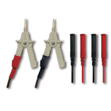 Cables Kelvin para Miliohmetro. TL12