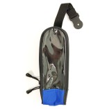 Estuche transparente con imán, opcional.