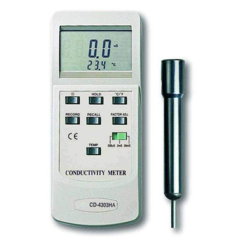 Medidor de conductividad CD-4303-HA