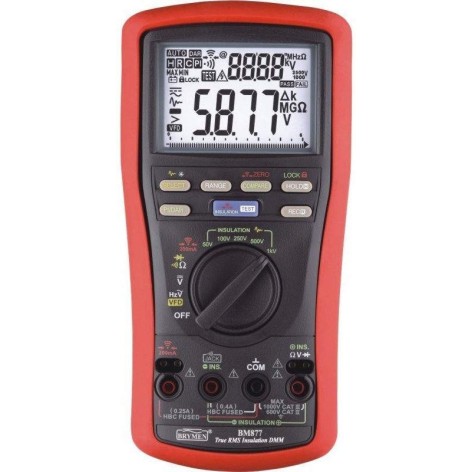 Oferta Multímetro de aislamiento BM-877 + Pinza amperimétrica Brymen BM-072